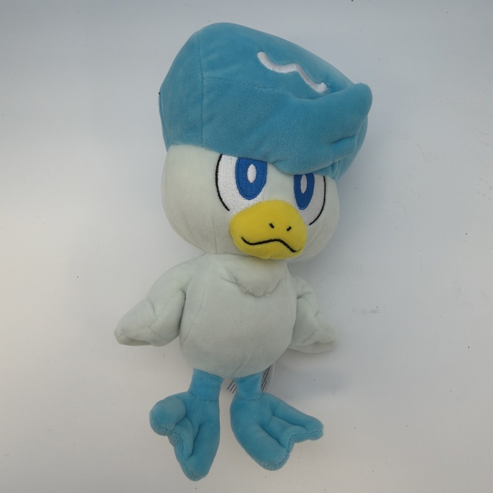Pokémon Creatures QUAXLY 8" Plush Plushie Soft Toy Official Nintendo 2024